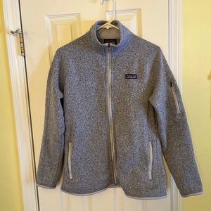 Patagonia Womens Better Sweater Jacket Size L Purple